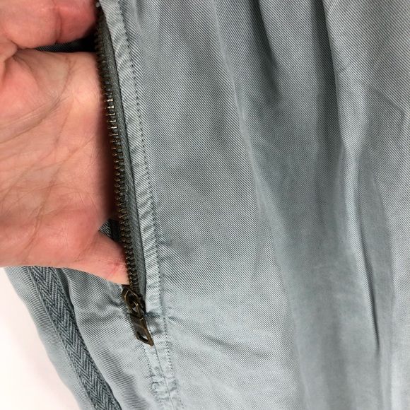 YBF | Blue Tencel Joggers - Picture 3 of 8